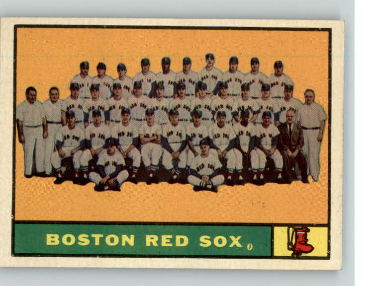 1961 Topps Baseball #373 Boston Red Sox Team EX-MT/NR-MT 396168