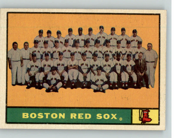 1961 Topps Baseball #373 Boston Red Sox Team EX-MT/NR-MT 396168