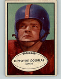 1953 Bowman Football #065 Dewayne Douglas Giants EX 397226