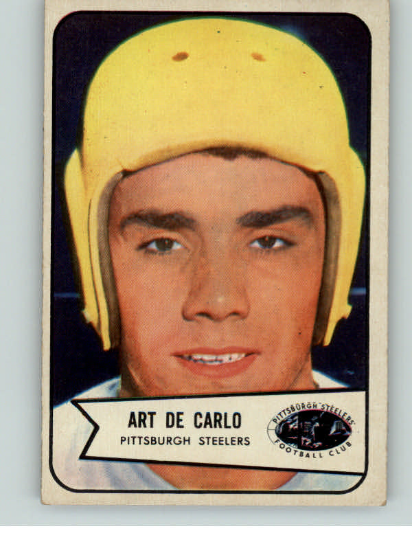 1954 Bowman Football #071 Art Decarlo Steelers NR-MT 397467