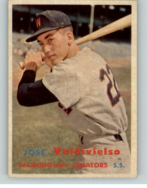 1957 Topps Baseball #246 Jose Valdivielso Senators NR-MT 398380