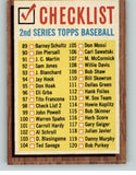 1962 Topps Baseball #098 Checklist 2 VG-EX Unmarked 398613