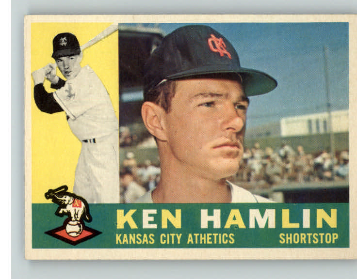 1960 Topps Baseball #542 Ken Hamlin A's NR-MT 399910