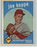 1959 Topps Baseball #517 Joe Koppe Phillies VG 400325