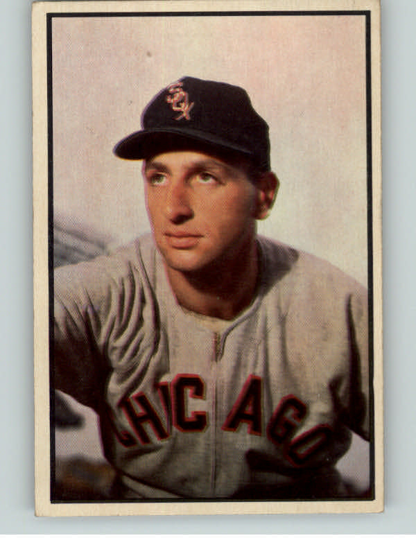 1953 Bowman Color Baseball #075 Saul Rogovin White Sox EX-MT 400664