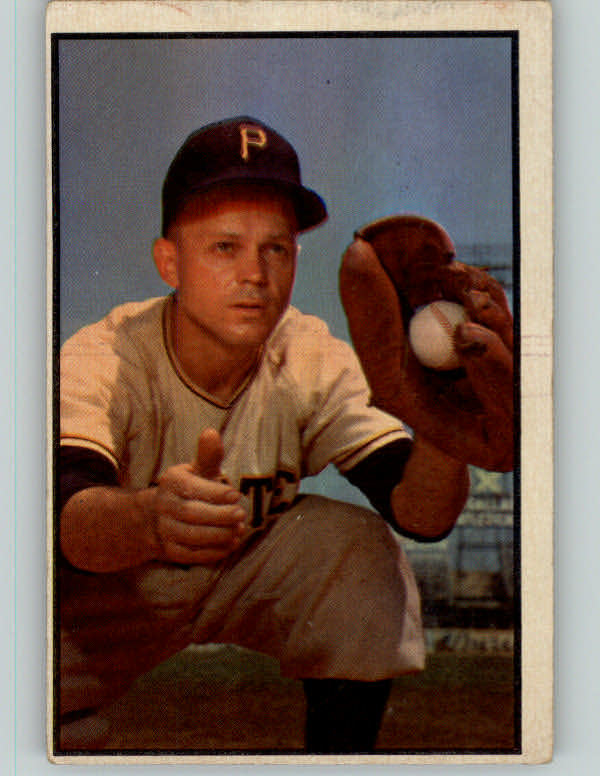 1953 Bowman Color Baseball #147 Clem Koshorek Pirates VG-EX 400807