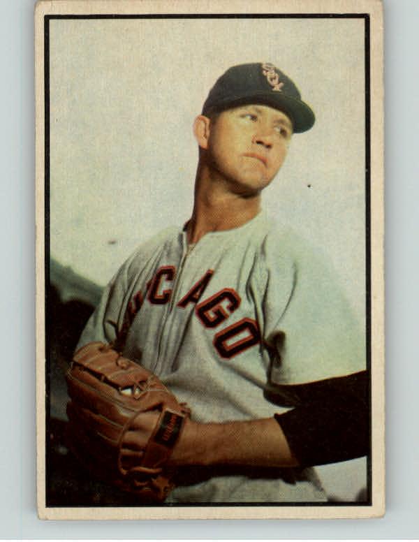 1953 Bowman Color Baseball #088 Joe Dobson White Sox VG-EX 400882