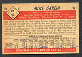 1953 Bowman Color Baseball #043 Mike Garcia Indians GD Ink Back 401002