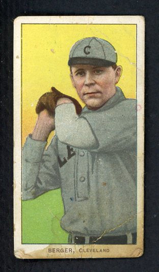 1909-11 T206 T 206 Heinie Berger Indians GD-VG 426674
