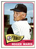 1965 Topps Baseball #155 Roger Maris Yankees EX+/EX-MT 427602