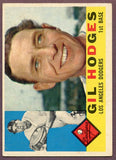 1960 Topps Baseball #295 Gil Hodges Dodgers EX 446259