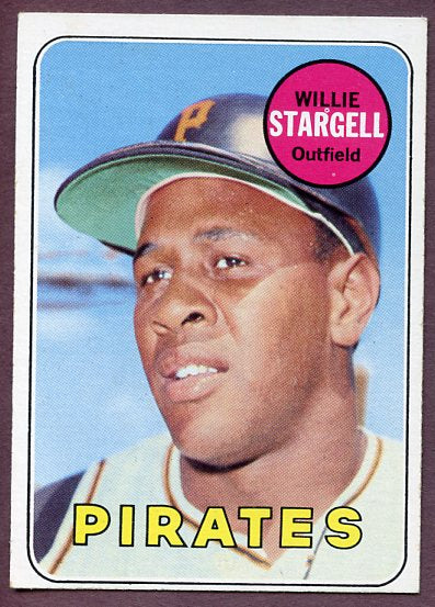 1969 Topps Baseball #545 Willie Stargell Pirates EX+/EX-MT 446529