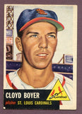 1953 Topps Baseball #060 Cloyd Boyer Cardinals VG-EX 448520