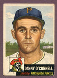 1953 Topps Baseball #107 Danny O'Connell Pirates VG-EX 448534