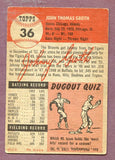 1953 Topps Baseball #036 Johnny Groth Browns VG-EX 448535