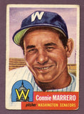 1953 Topps Baseball #013 Connie Marrero Senators VG-EX 448593