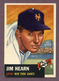 1953 Topps Baseball #038 Jim Hearn Giants VG 448637