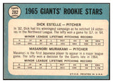 1965 Topps Baseball #282 Masanori Murakami Giants EX 448954