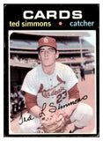 1971 Topps Baseball #117 Ted Simmons Cardinals VG-EX 449516