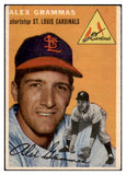 1954 Topps Baseball #151 Alex Grammas Cardinals EX-MT 455876