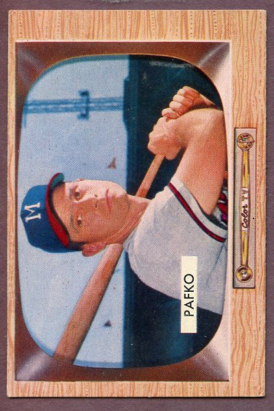 1955 Bowman Baseball #012 Andy Pafko Braves EX-MT 456967