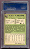 1967 Topps Baseball #134 Gates Brown Tigers PSA 8 NM/MT 459164