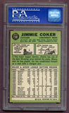 1967 Topps Baseball #158 Jimmie Coker Reds PSA 8 NM/MT 459188