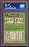 1967 Topps Baseball #246 Jim Perry Twins PSA 8 NM/MT 459274