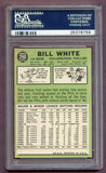 1967 Topps Baseball #290 Bill White Phillies PSA 8 NM/MT 459317