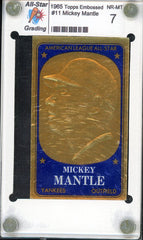 1965 Topps Baseball Embossed #011 Mickey Mantle Yankees ASG 7 NM 459810