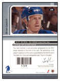 2002 In The Game #LBL Brian Leetch Rangers Signed 461551