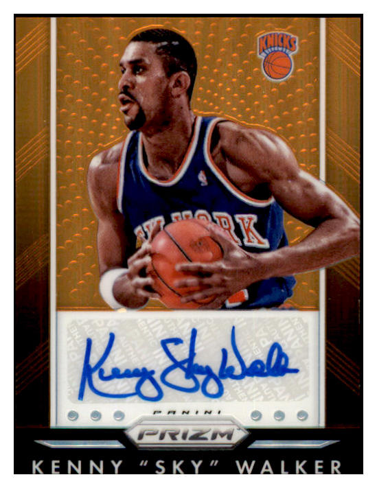 2015 Panini Prizm #P-KSW Kenny Walker Knicks Signed 461579