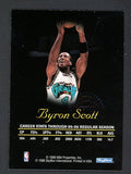 1996 Skybox Autographics Byron Scott Grizzlies Signed 461616