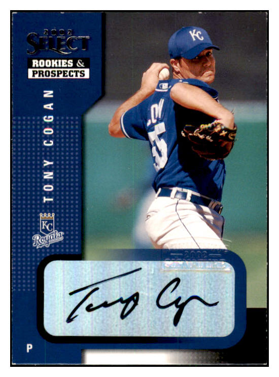 2002 Select #093 Tony Cogan Royals Signed 461639