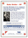 1994 Nabisco Legends Duke Snider Dodgers Signed 461671