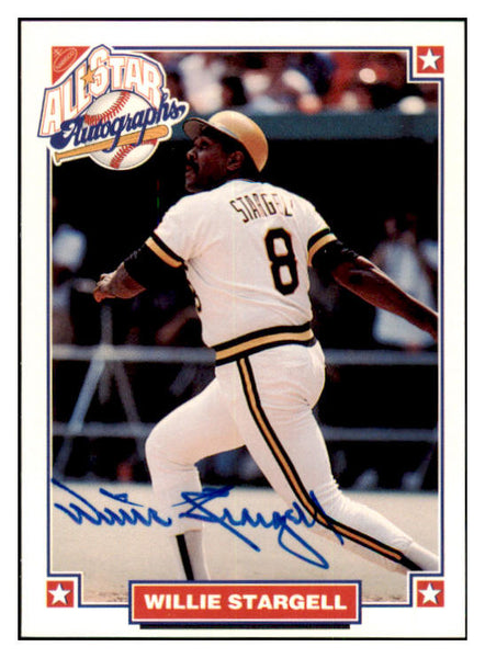 1993 Nabisco Legends Willie Stargell Pirates Signed 461672