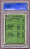 1974 Topps Baseball #206 Era Leaders Tom Seaver Jim Palmer PSA 8 NM/MT 461857