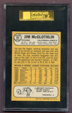 1968 Topps Baseball #493 Jim McGlothlin Angels SGC 88 NM/MT 462030