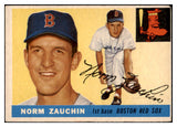 1955 Topps Baseball #176 Norm Zauchin Red Sox VG-EX 463103