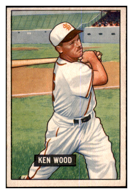 1951 Bowman Baseball #209 Ken Wood Browns EX-MT 463340