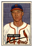 1951 Bowman Baseball #121 Gerry Staley Cardinals EX 463399