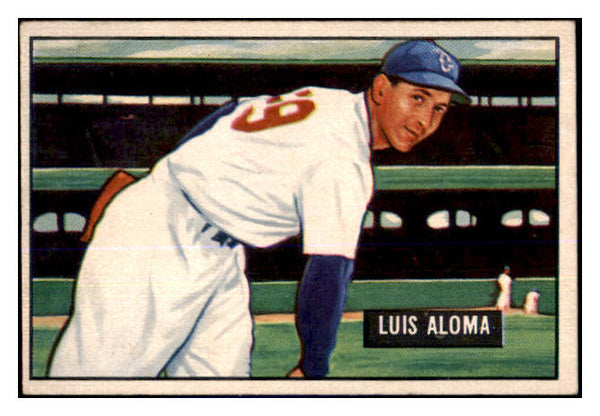 1951 Bowman Baseball #231 Luis Aloma White Sox EX 463411