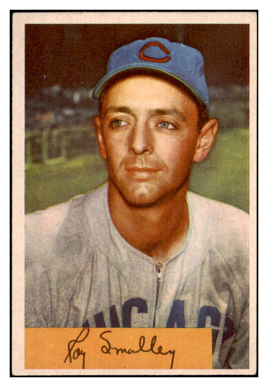 1954 Bowman Baseball #109 Roy Smalley Cubs EX-MT 463440