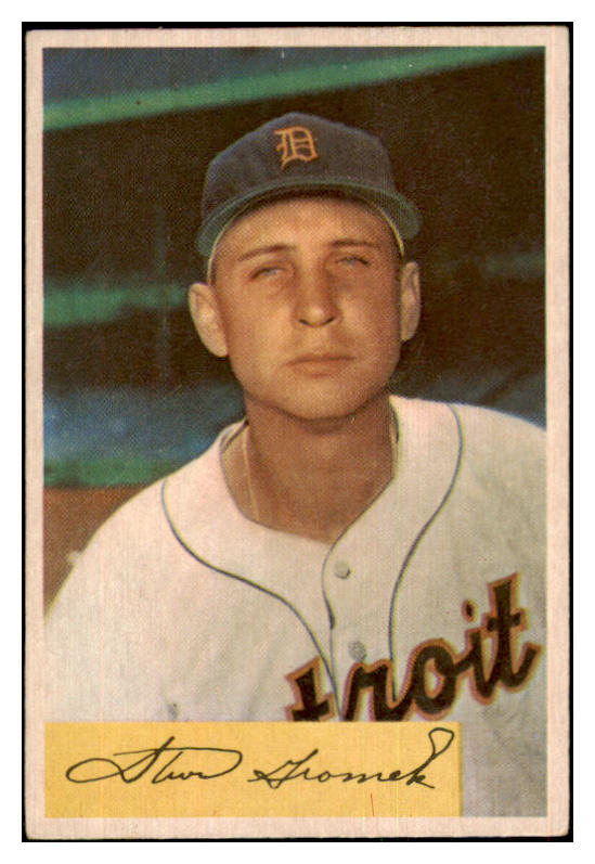 1954 Bowman Baseball #199 Steve Gromek Tigers EX-MT 463447