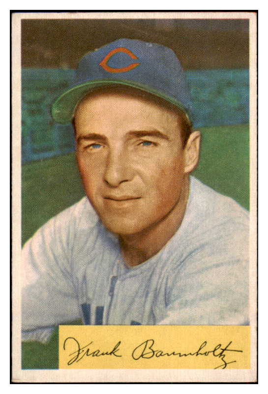 1954 Bowman Baseball #221 Frank Baumholtz Cubs EX-MT 463468
