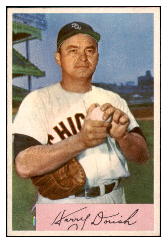 1954 Bowman Baseball #086 Harry Dorish White Sox EX-MT 463477