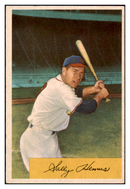 1954 Bowman Baseball #094 Solly Hemus Cardinals EX-MT 463481