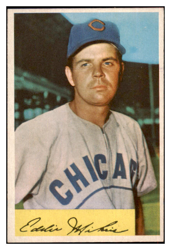 1954 Bowman Baseball #061 Eddie Miksis Cubs EX-MT 463487