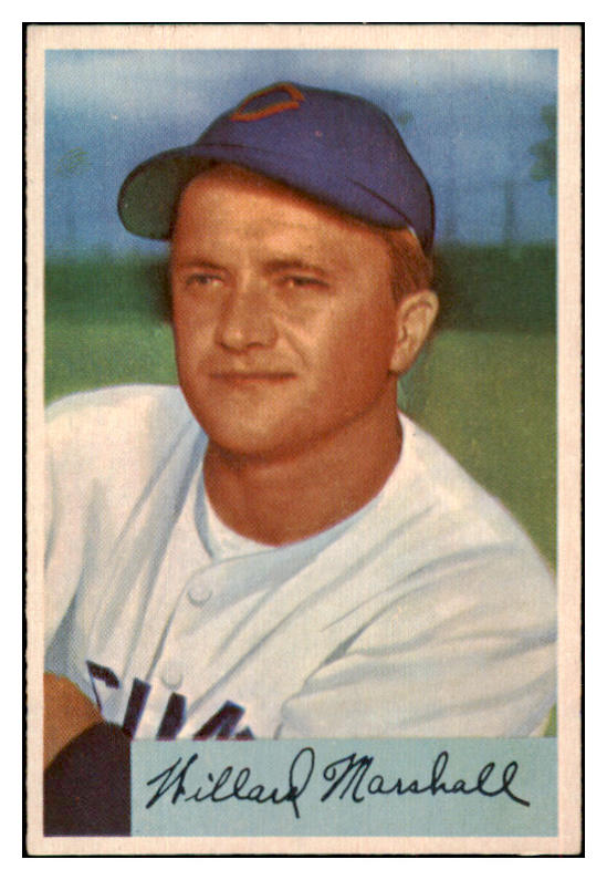 1954 Bowman Baseball #070 Willard Marshall White Sox EX-MT 463491