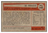 1954 Bowman Baseball #142 Al Brazle Cardinals EX-MT 463497